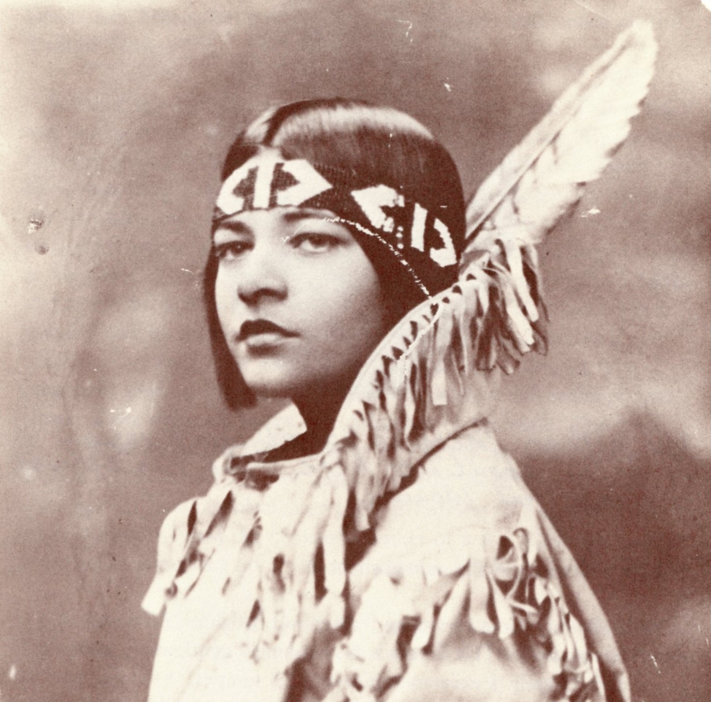 a woman in a garment