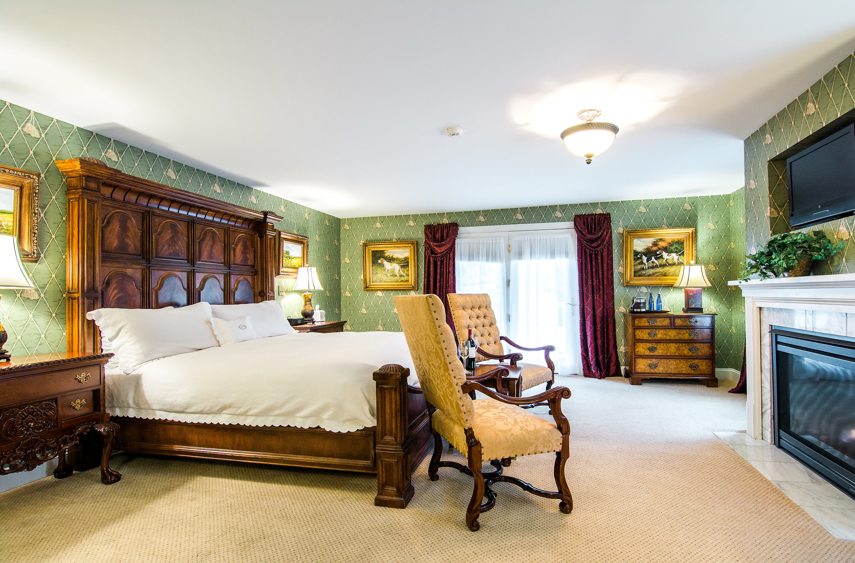 image of the winfield scott room at antrim 1844 in taneytown maryland_high