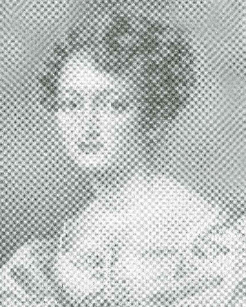 a close-up of a woman
