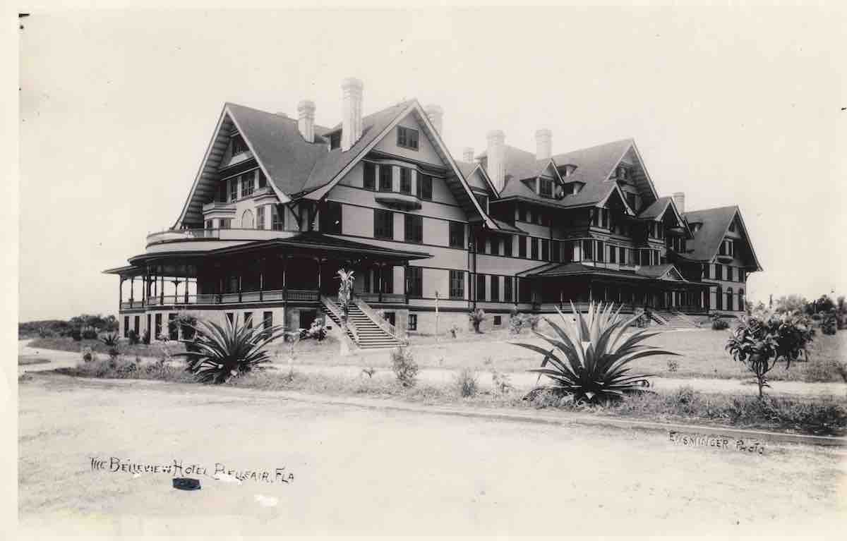 a large building with a large porch