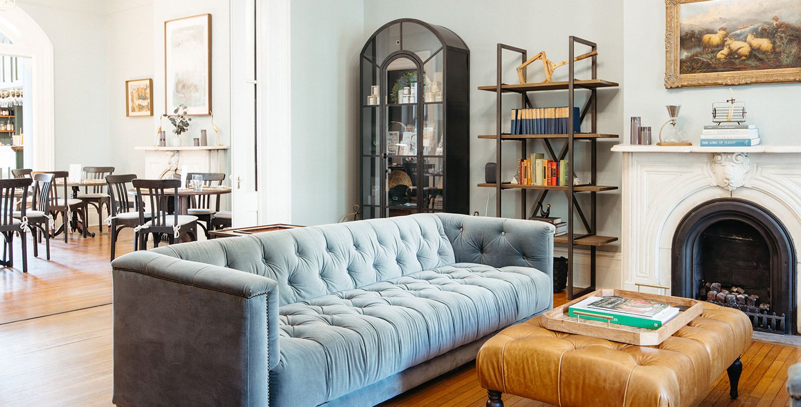 a couch in a room