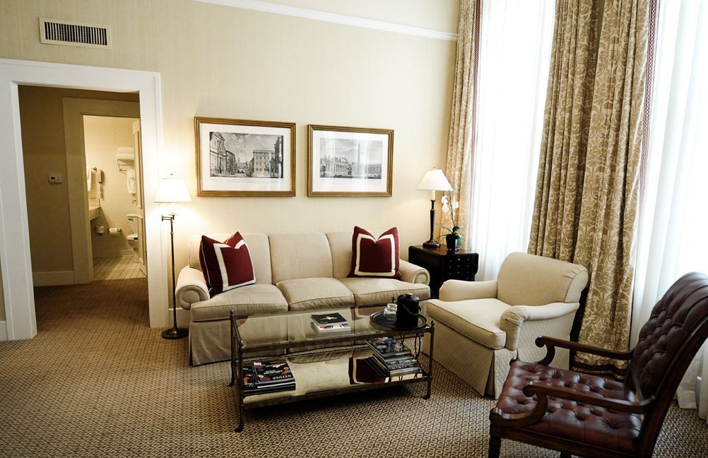 image of suite seating area capital hotel in little rock arkansas_high 1