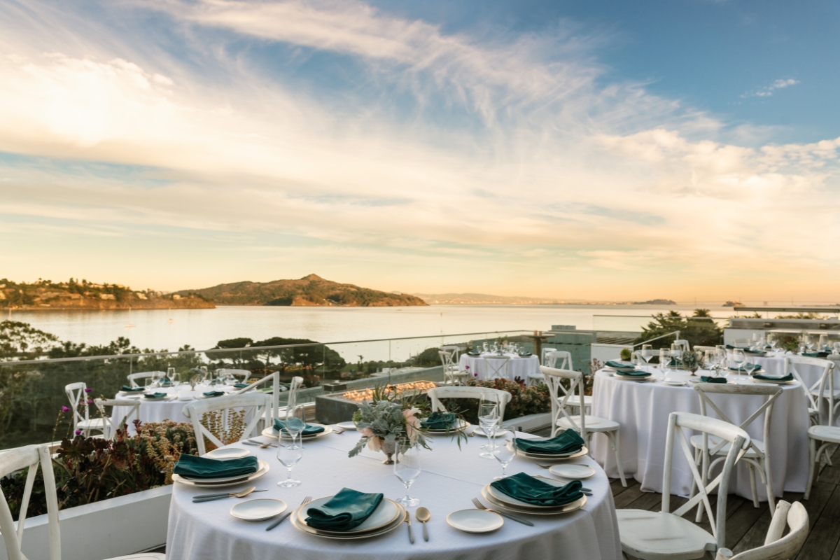 a table set for a dinner party