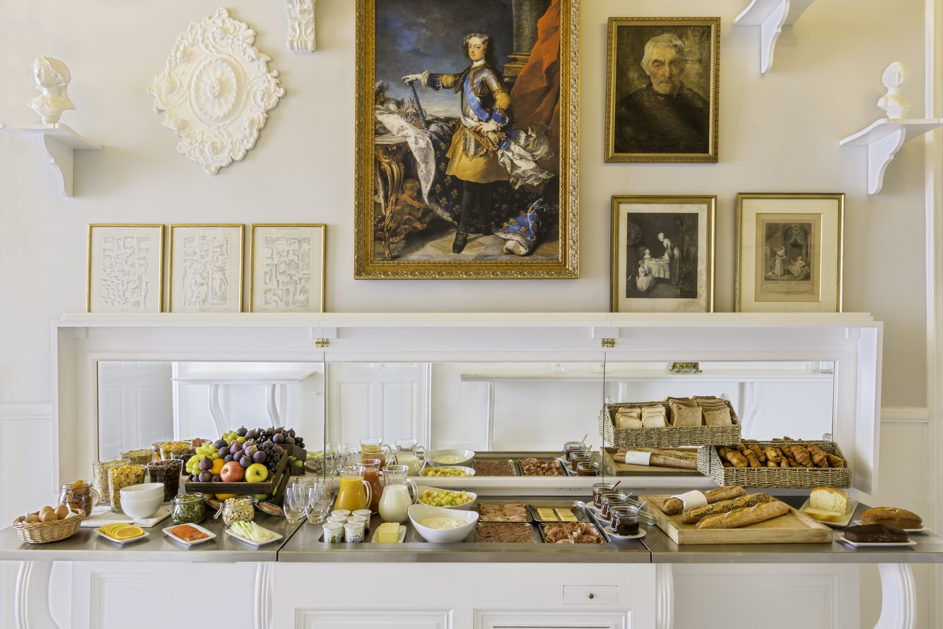 a food on the counter