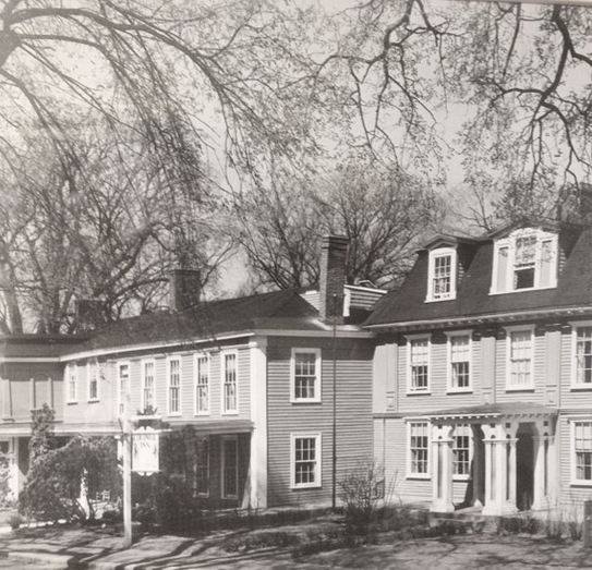 a large building with a few windows
