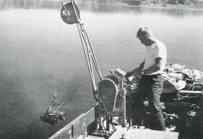 historic image of lake measurement in 1886 crater lake lodge in white city oregon_high