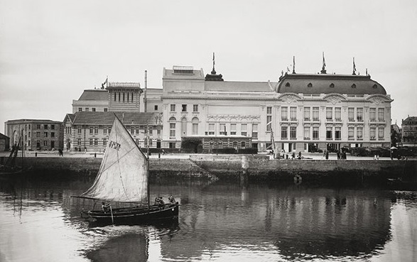 a boat in the water