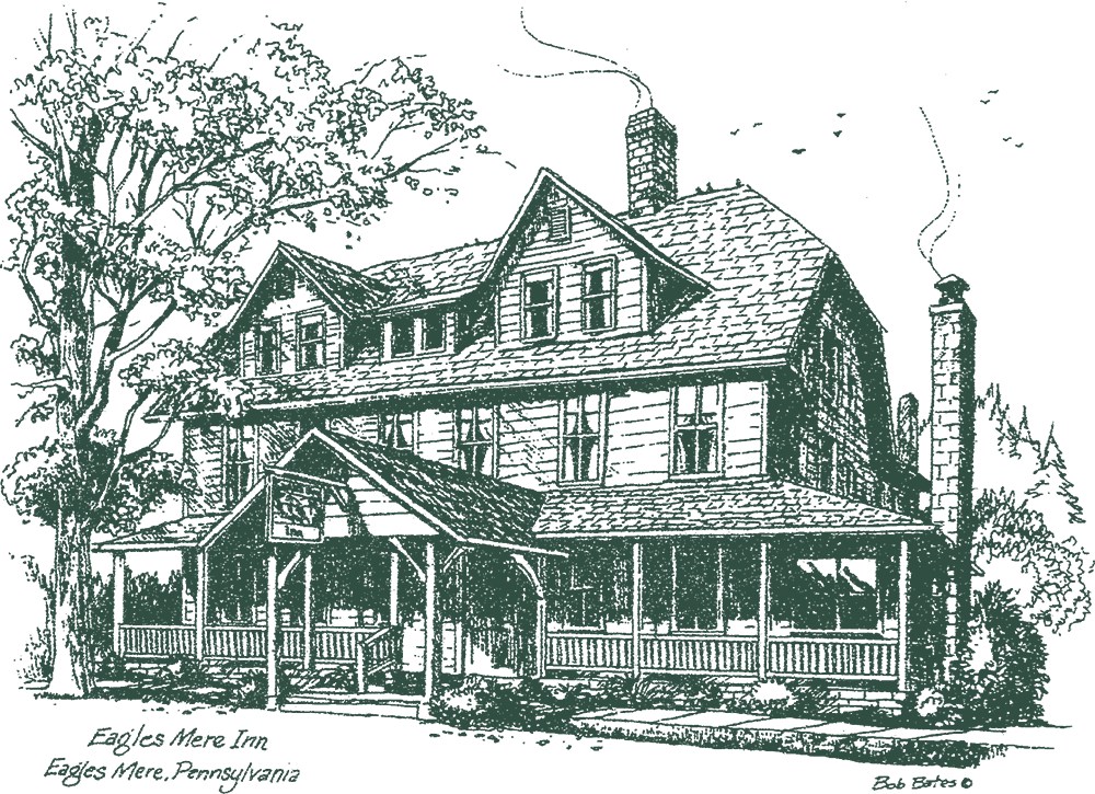 a drawing of a house