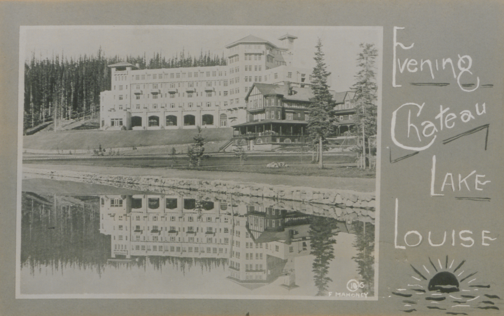 a building reflected in a body of water