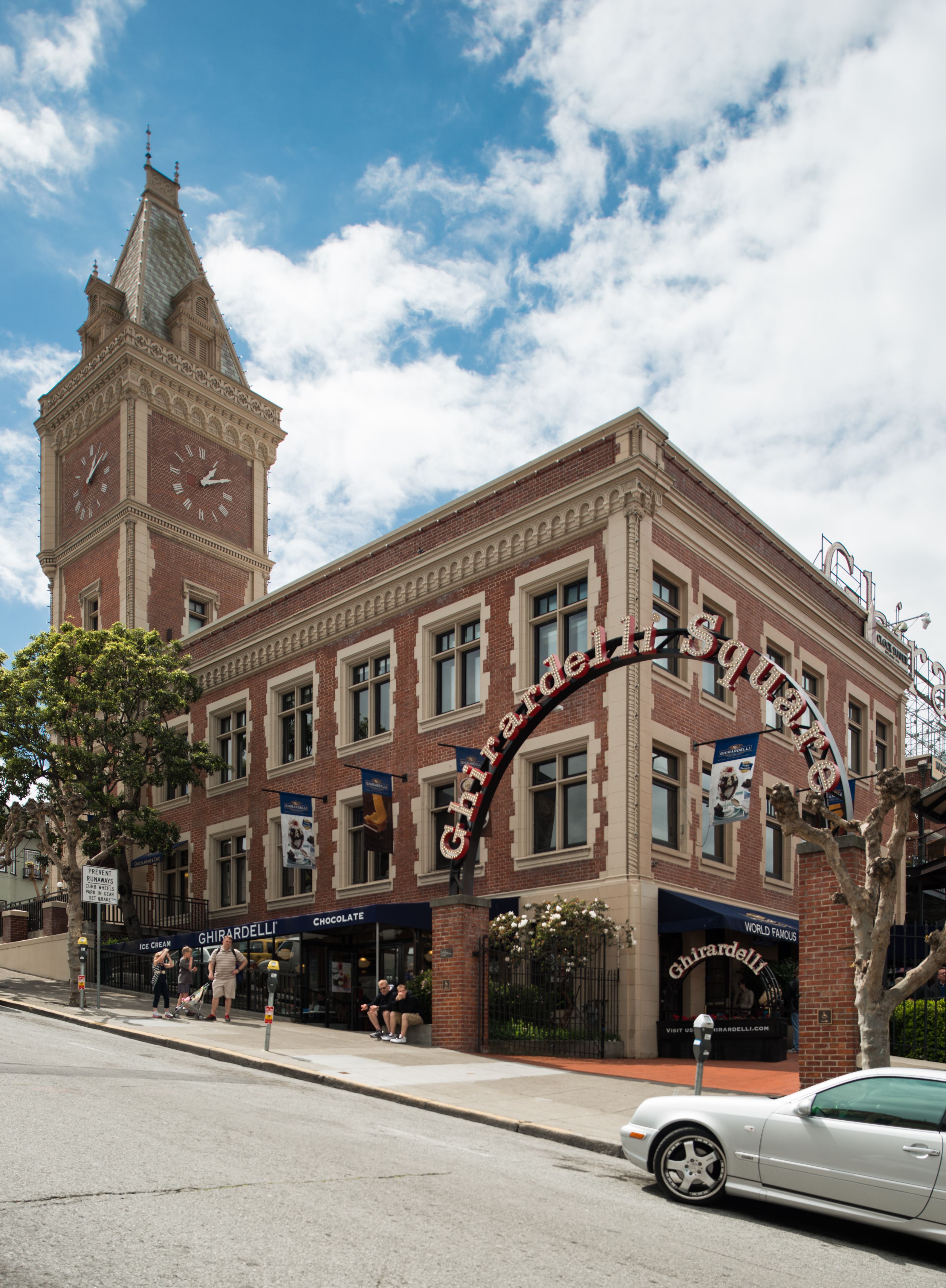 a building with a clock tower