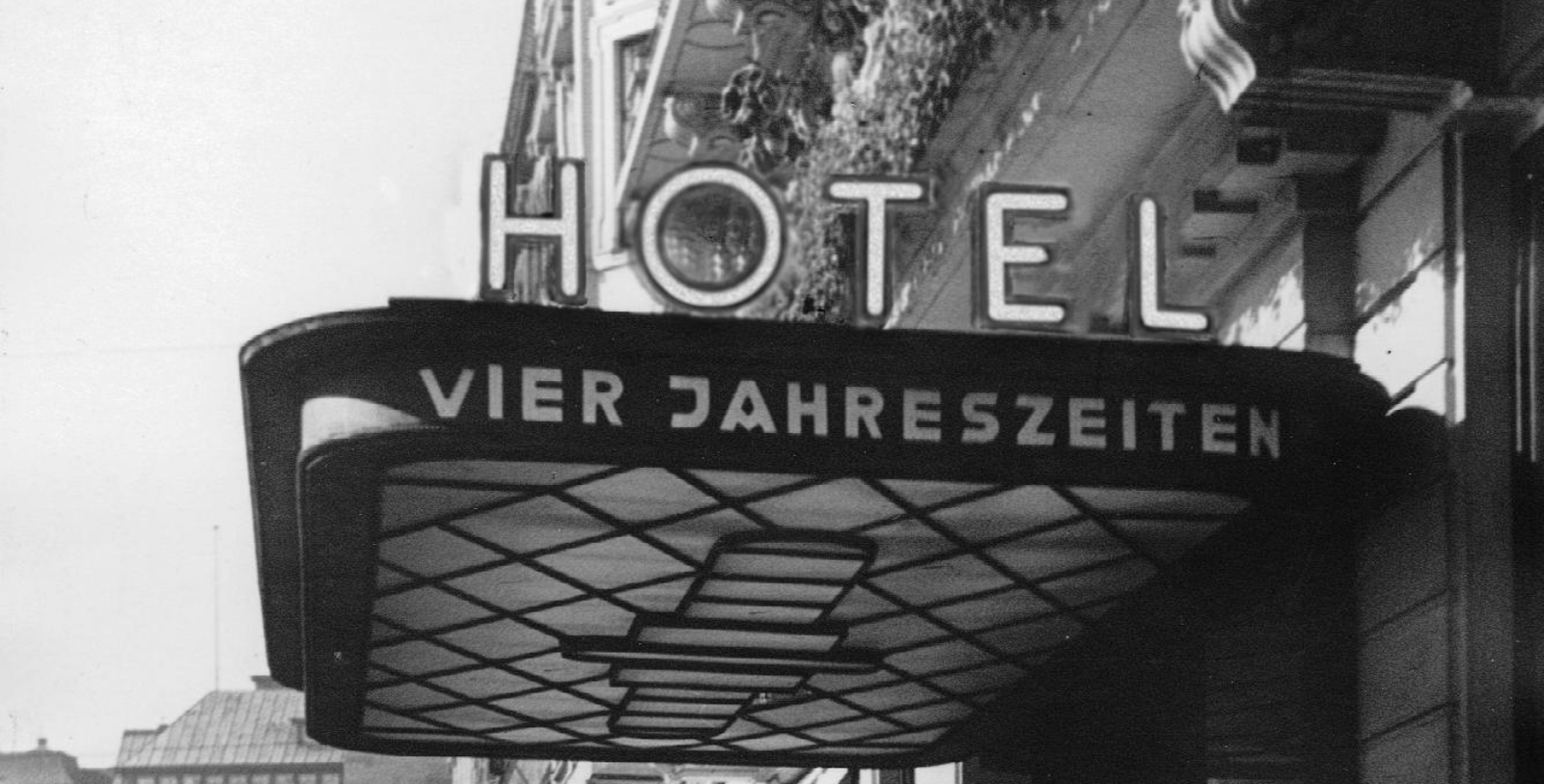 a sign on a building