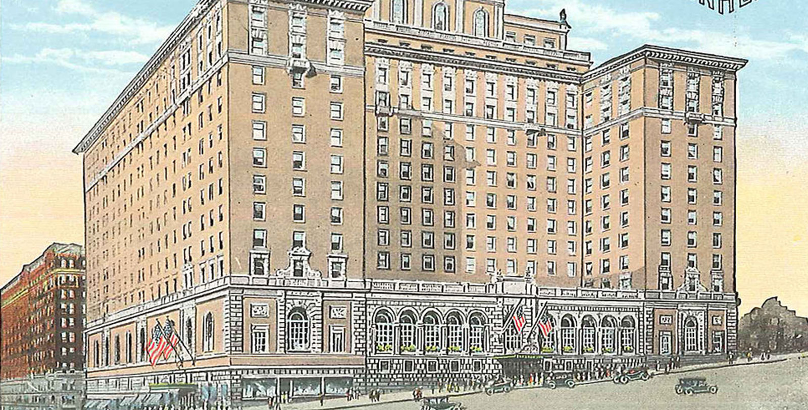 a large building with many windows