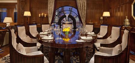 a table set for a dinner party