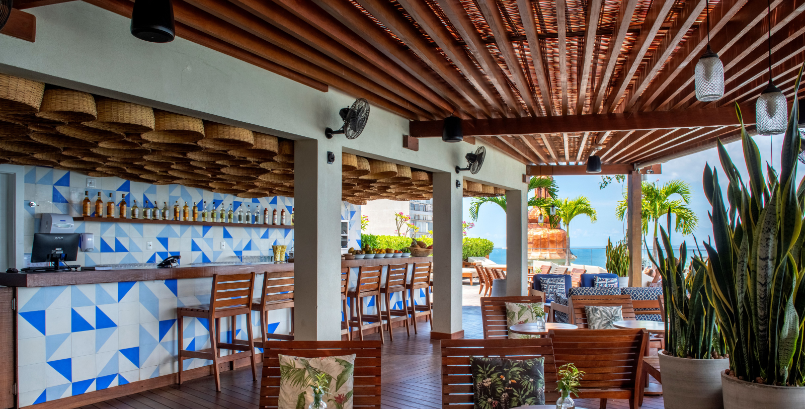 a restaurant with chairs and tables