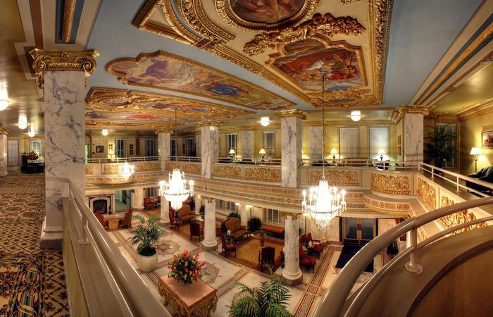 a high angle view of a building