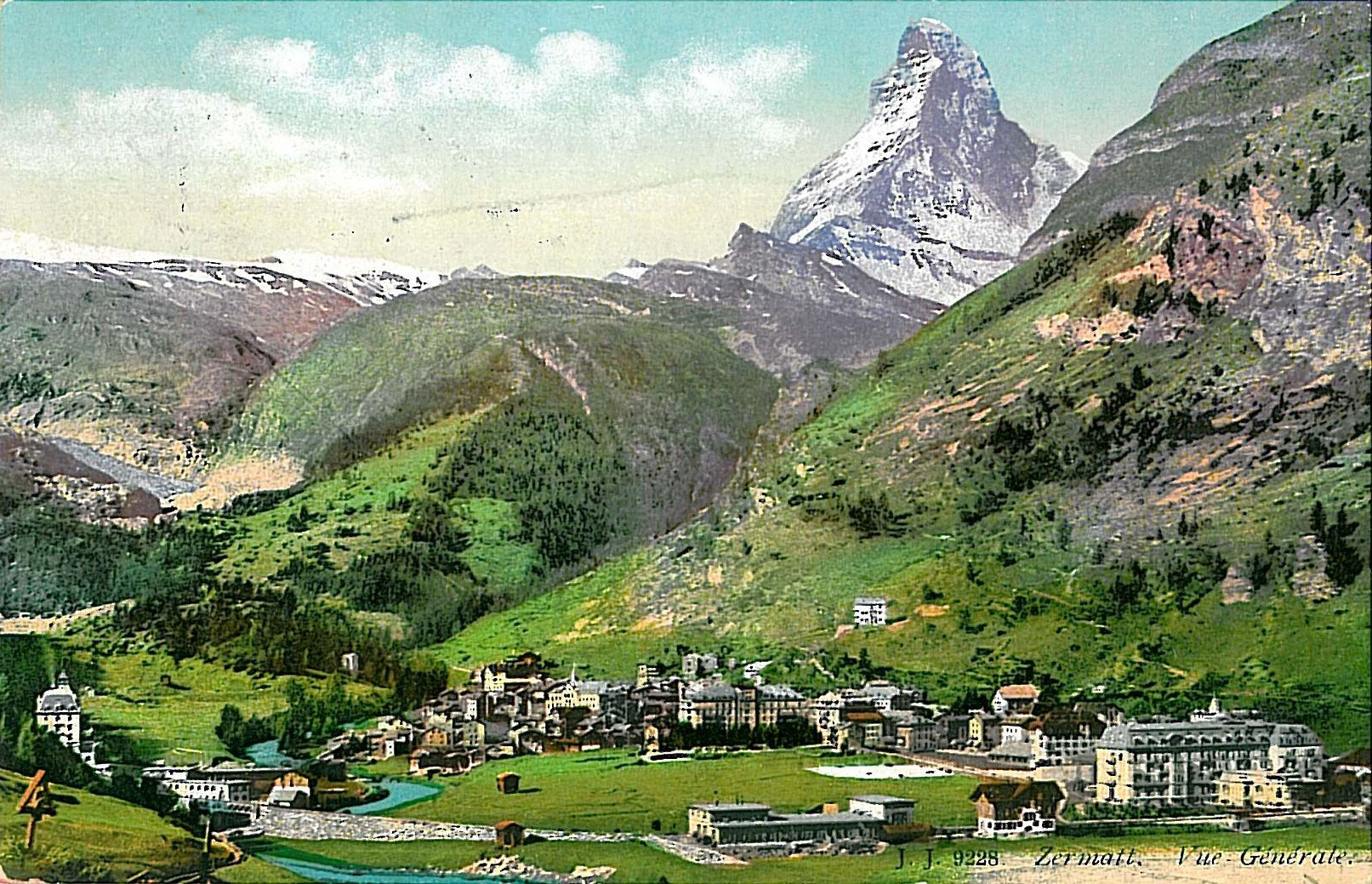 a town in the mountains