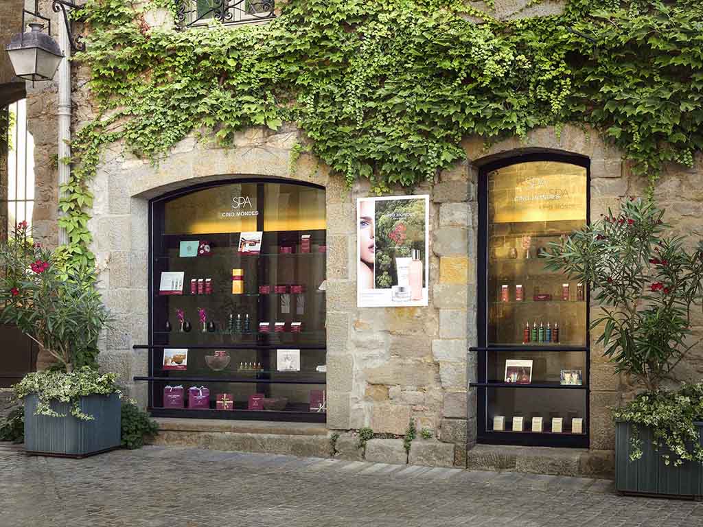 a building with a store front
