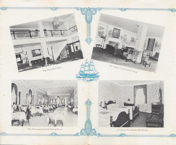 a collage of photos of a hotel room