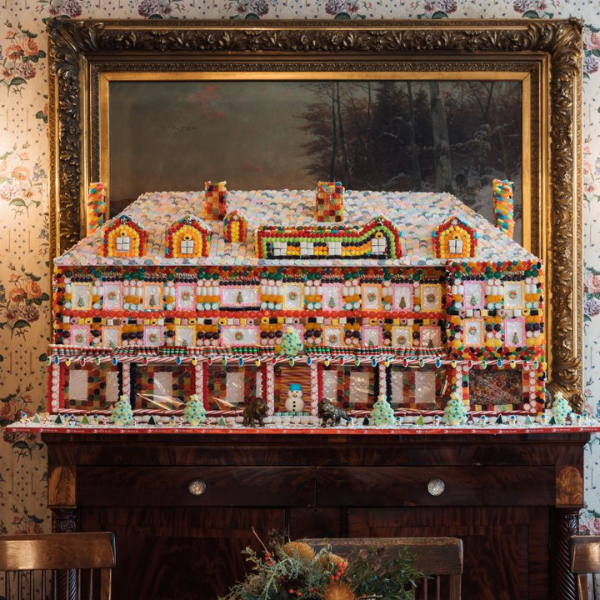 a house made of candy