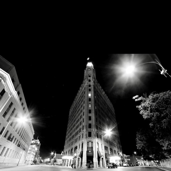 a building with a tall tower