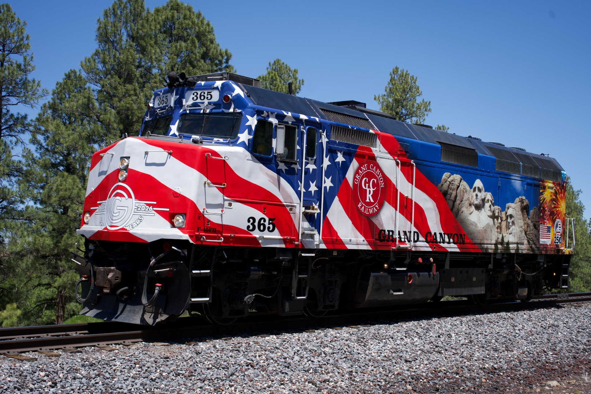 a train on the tracks