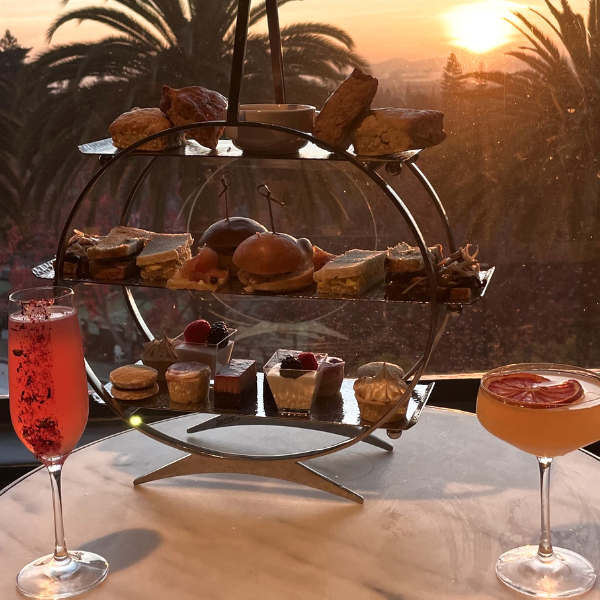 a group of food on a table