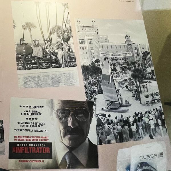 a poster on a wall