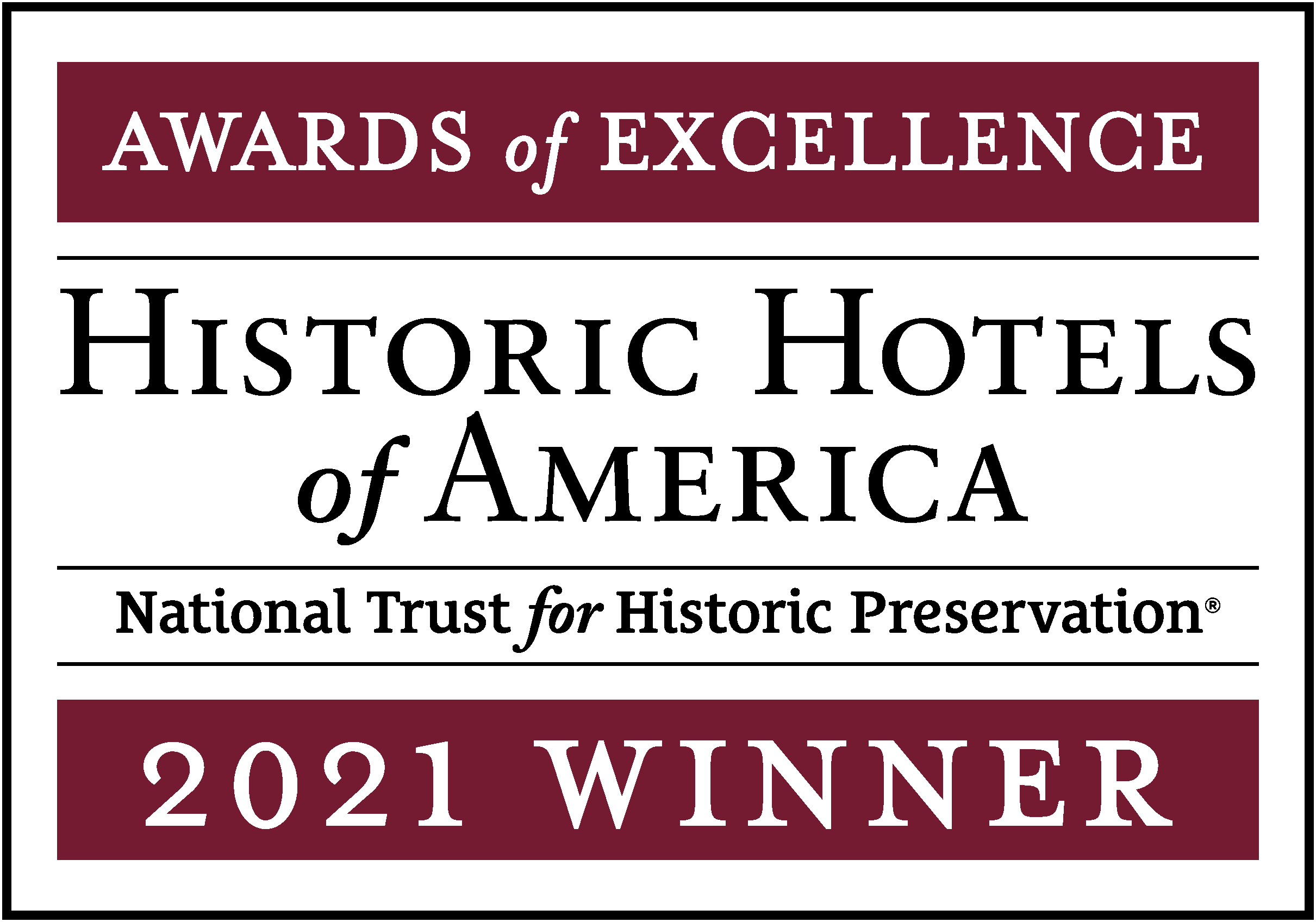 a rectangular sign with white text