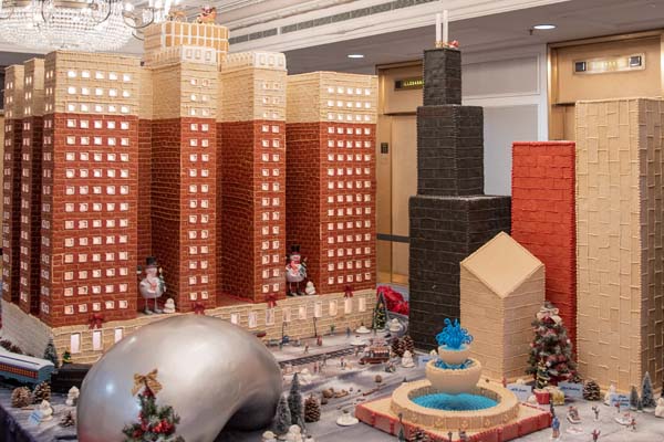 a model of a city