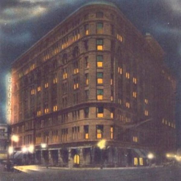 a building with many windows