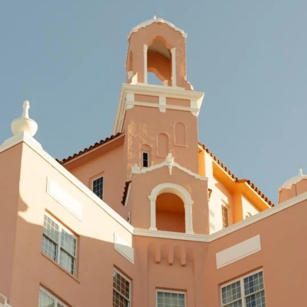 a building with a bell tower