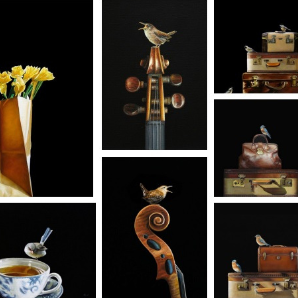 a collage of various objects