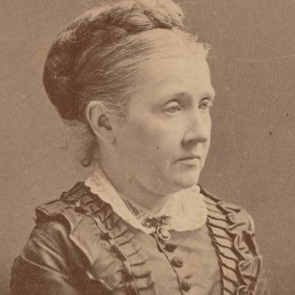 a woman in a dress