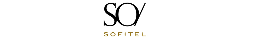 a black and gold logo