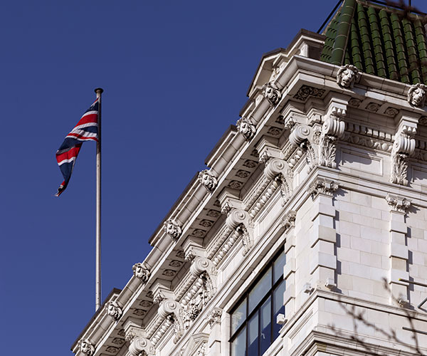 a flag on a flagpole