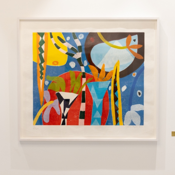 a painting on a wall