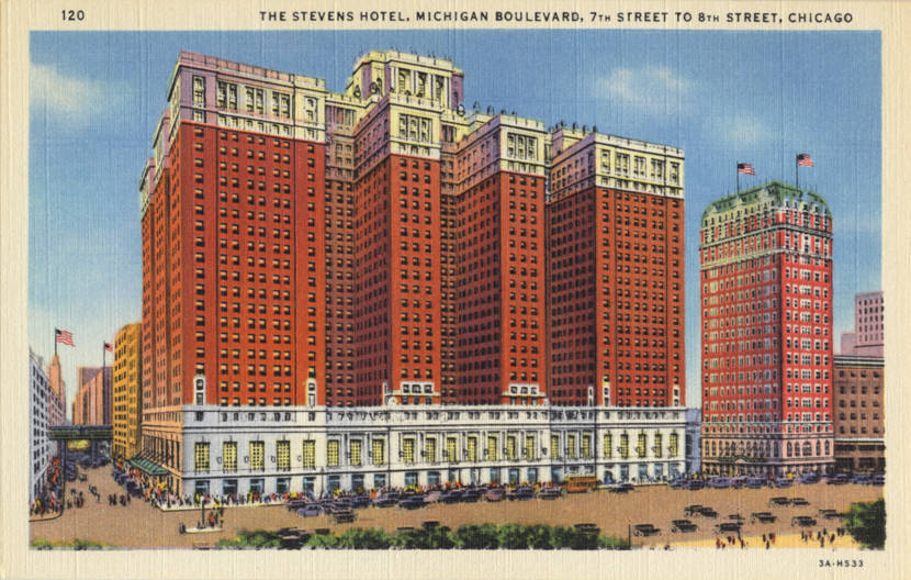 a large building with many windows