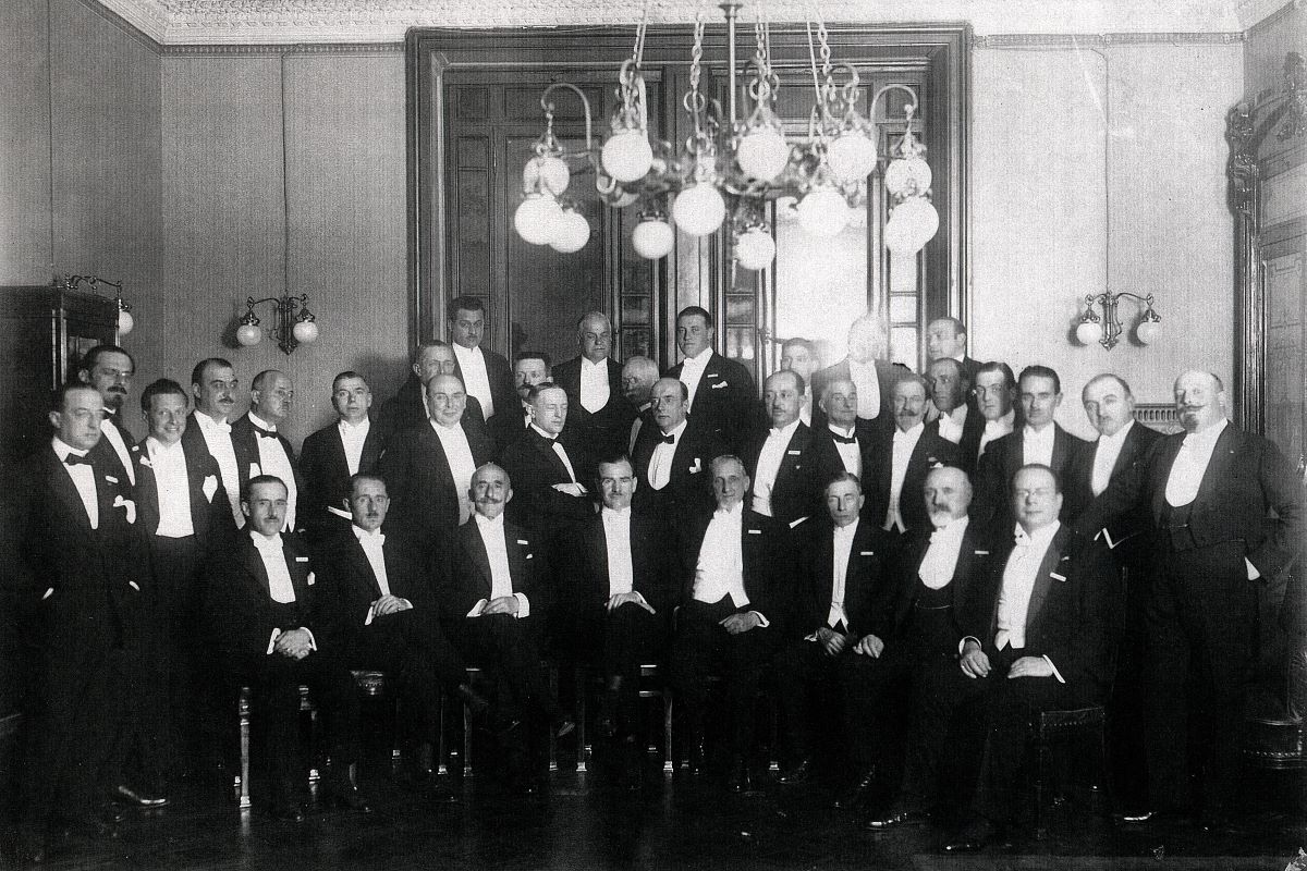a group of men in suits