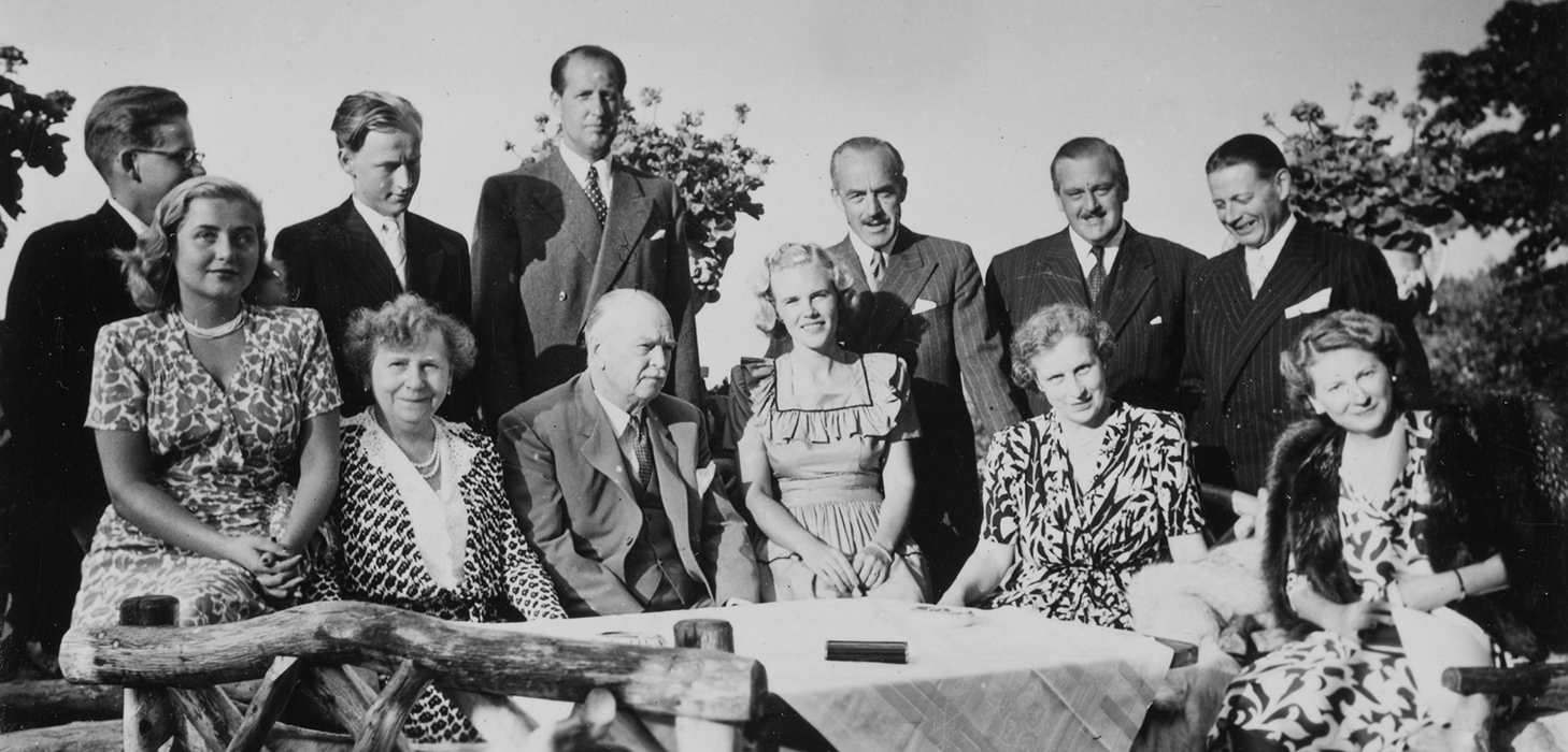 a group of people posing for a photo