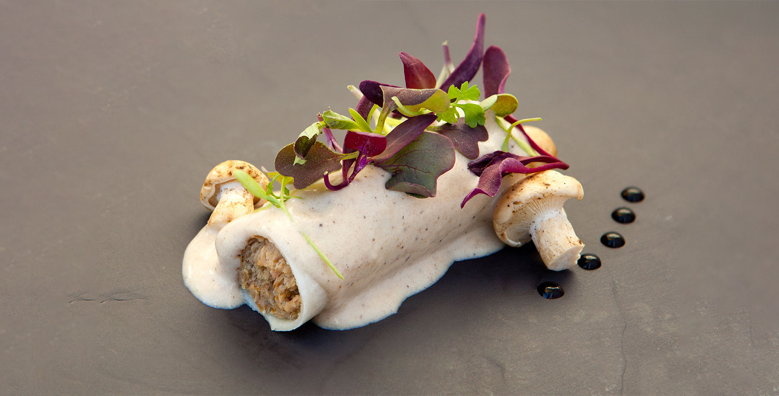 a food on a plate