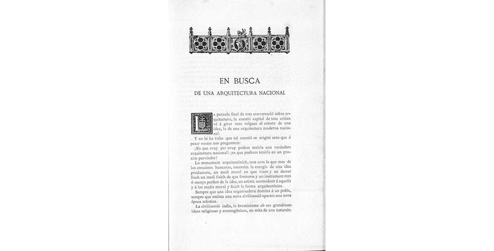 a page of a document