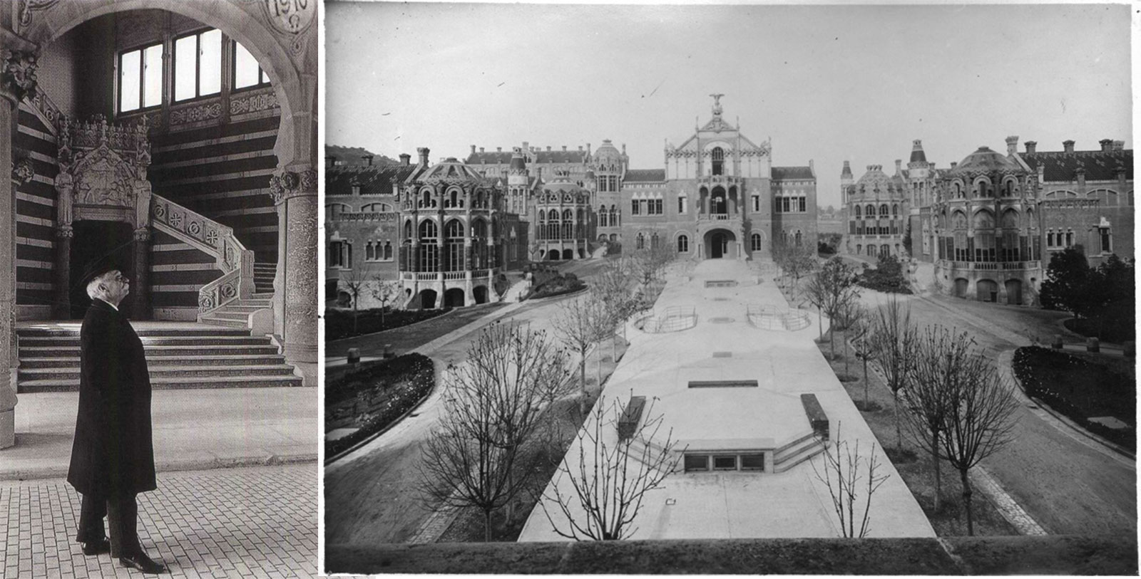 a black and white photo of a building
