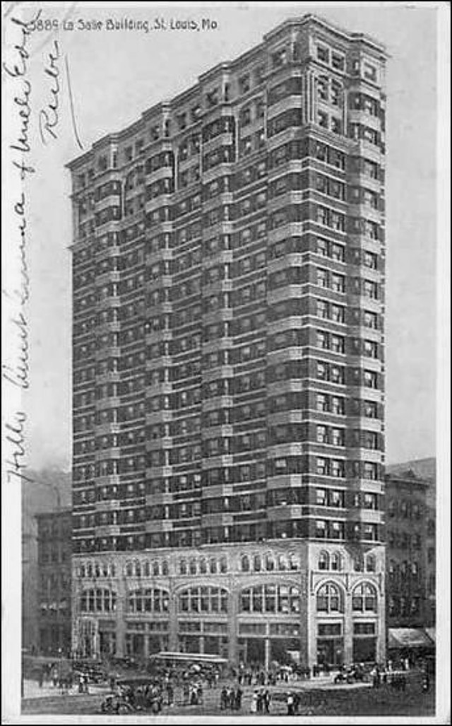 a tall building with many windows