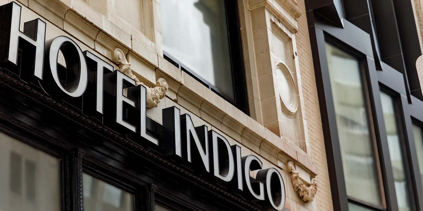 a sign on a building