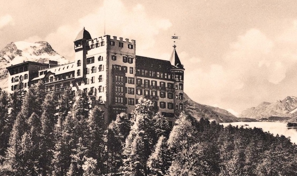a building with trees in front of it