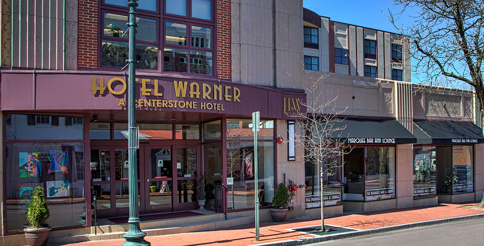 1600x813 exterior hotel warner west chester pennsylvania