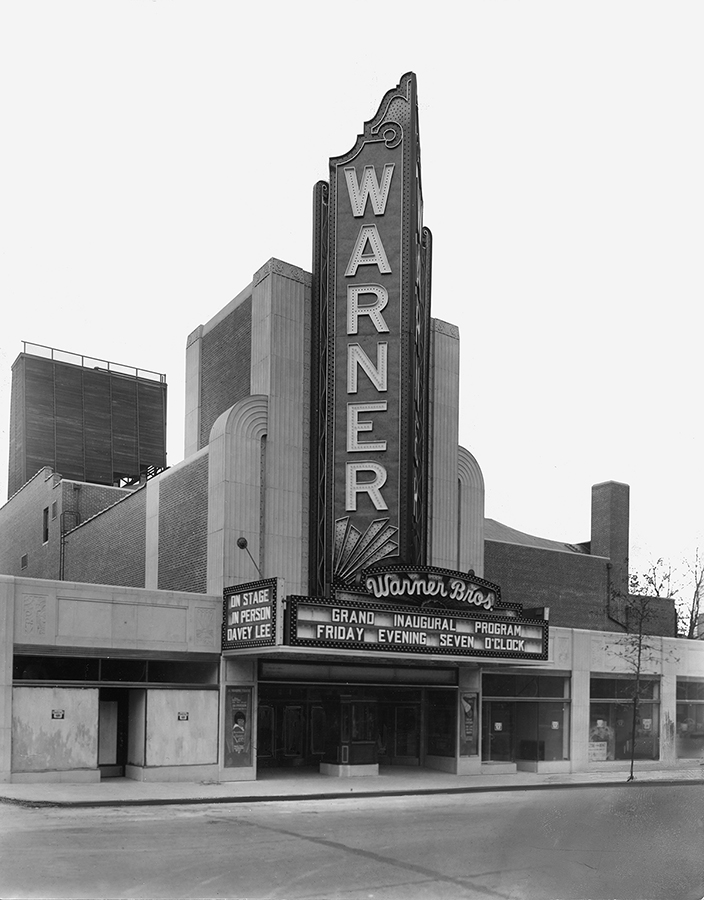 historical image of warner sign before opening circa 1930 hotel warner west chester pennsylvania_high