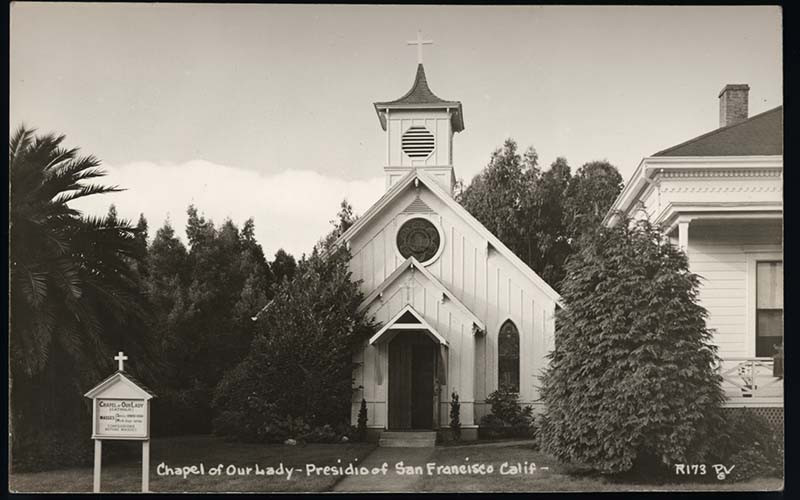 a church with a cross on top