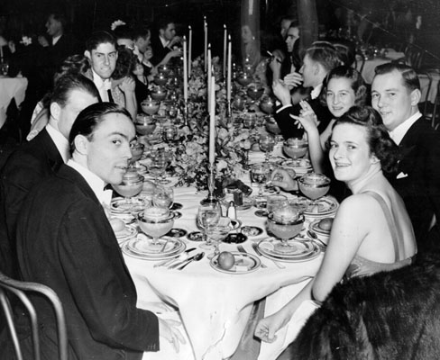 historical image of dinner party circa 1939 intercontinental mark hopkins hotel san francisco california_high
