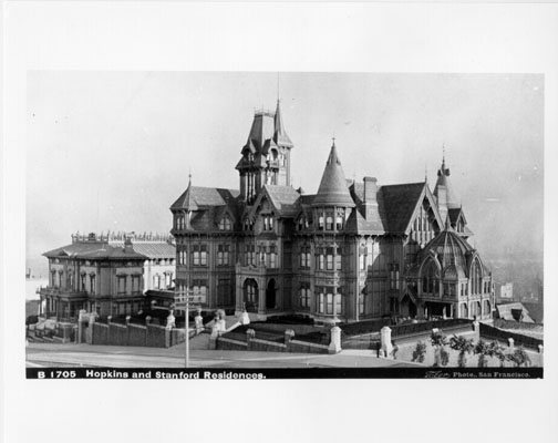 historical image of exterior intercontinental mark hopkins hotel san francisco california_high